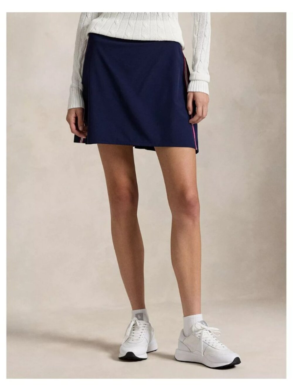 NEW RLX Golf Ralph Lauren Women's L 17" Pleated Back Skort NWT $148 - Picture 2 of 4